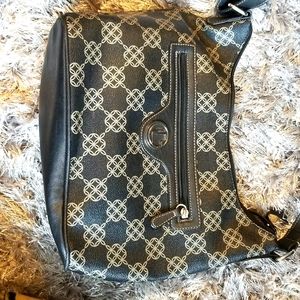 Black and Gray Shoulder Bag